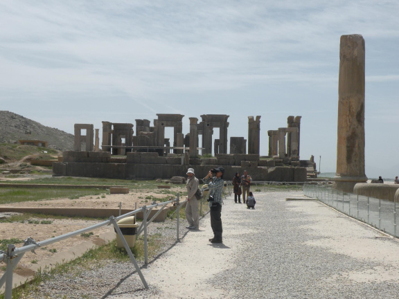 El salon real en Persepolis