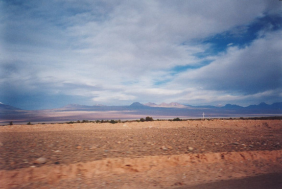 Panorámica del desierto...