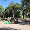 en la plaza de Cochabamba.... 