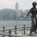 y como no podria faltar... una estatua del inegualable Jack Chan !!! :D