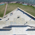 Vista desde arriba de la estatua de la liberdad