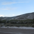 Vista de la carretera camino a Santa Rosa (La Pampa)