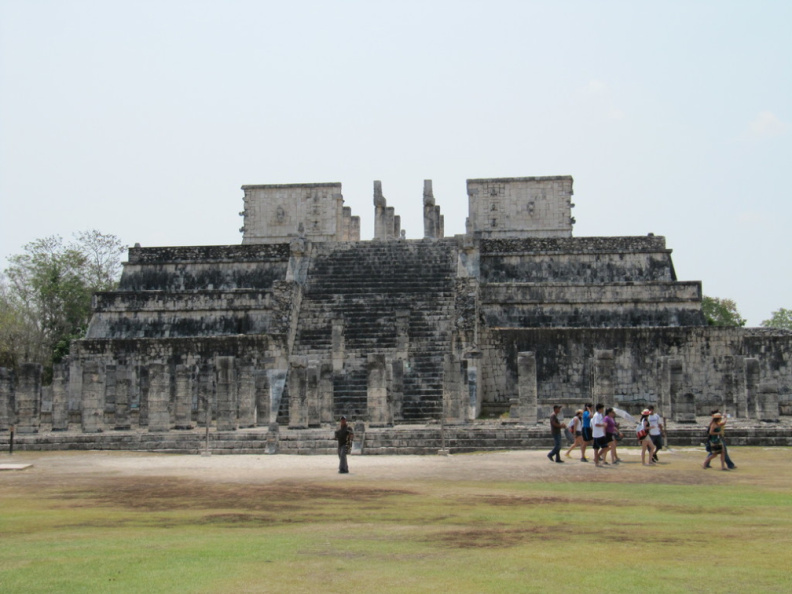 el mercado de Chichén Itzá