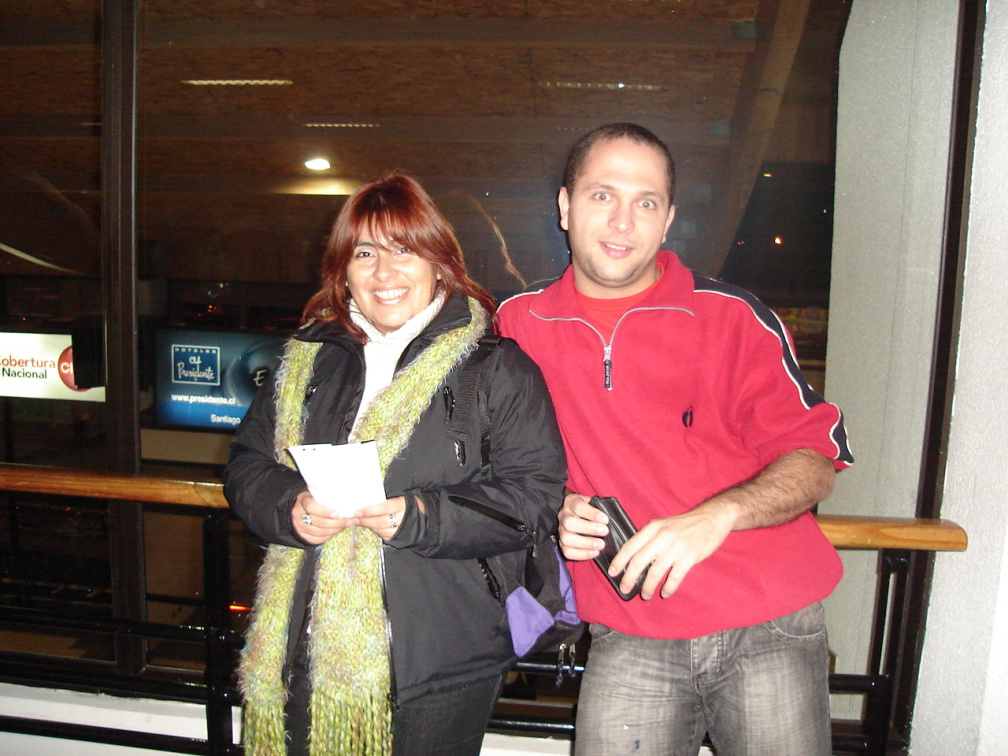 VHS y Claudia en Punta Arenas