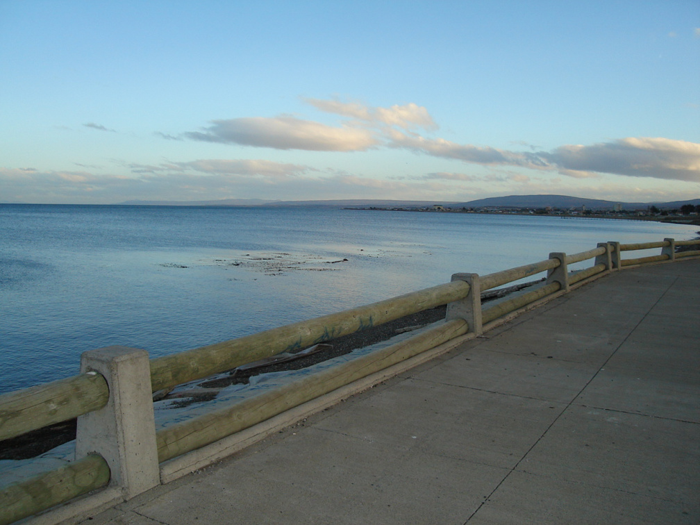Costanera y Estrecho de Magallanes en Punta Arenas